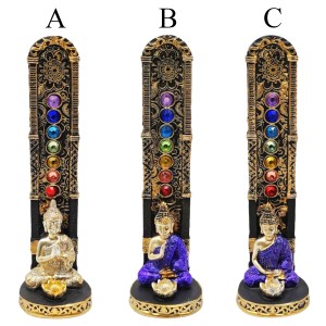 PORTA INCENSO DE RESINA MODELO BUDA REF: TRES-E59