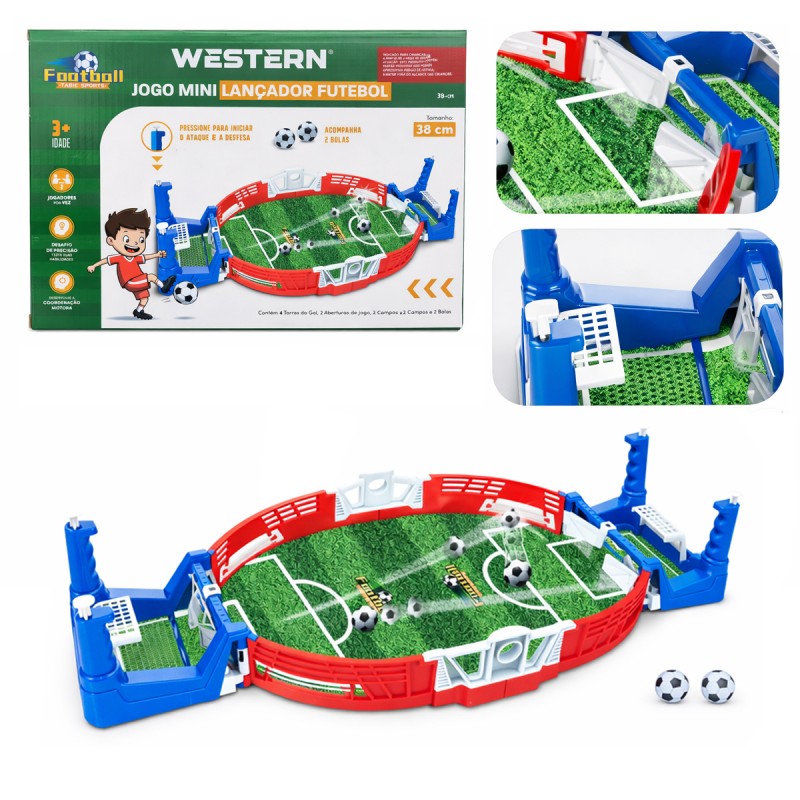 JOGO DE FUTEBOL LANÇADOR GOL A GOL DE PLÁSTICO REF: FU-01 JOGO DE FUTEBOL LANÇADOR GOL A GOL DE PLÁSTICO REF: FU-01