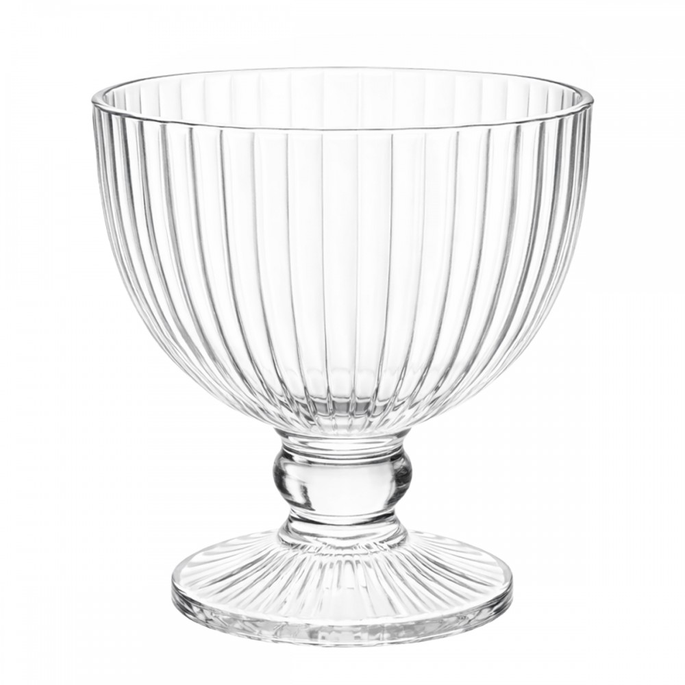 KIT 6 TAÇAS PARA SOBREMESA GRAFFIATO DE VIDRO REF: TCSB-014