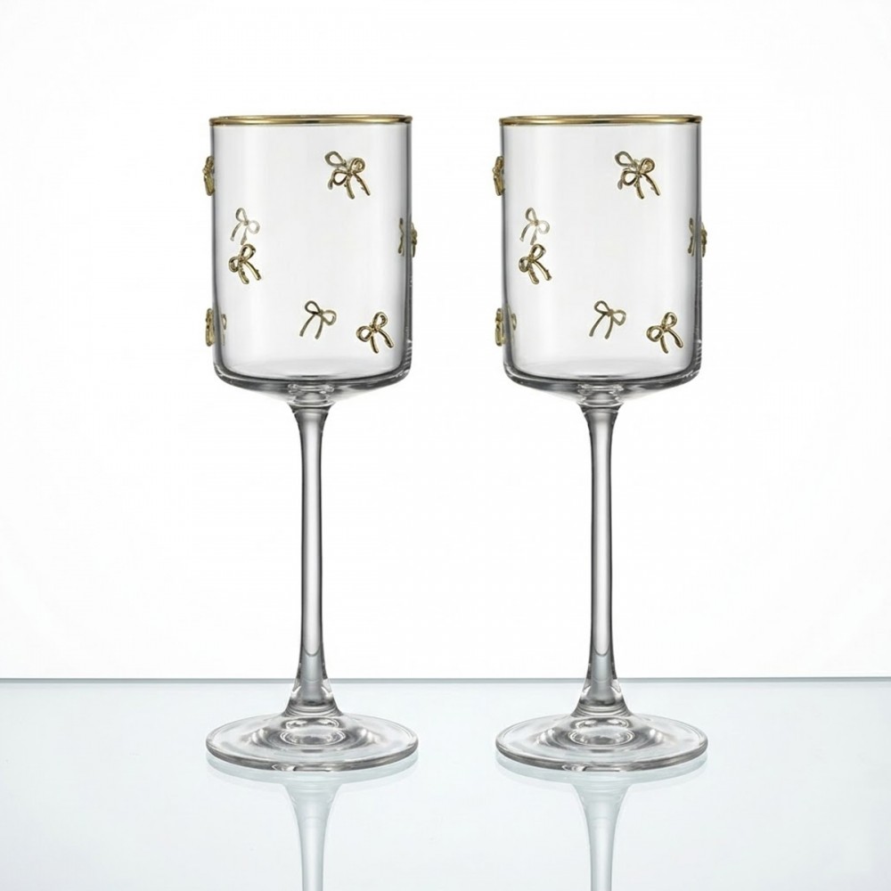 TAÇAS GRACE 270ML DE VIDRO 2 PEÇAS REF: TCVN-079