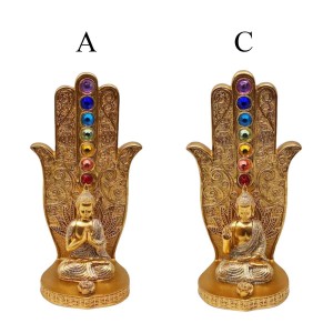 PORTA INCENSO DE RESINA MODELO BUDA REF: TRES-E61