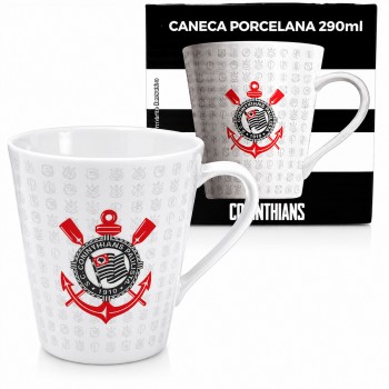 CANECA CORINTHIANS EM PORCELANA REF: 221390