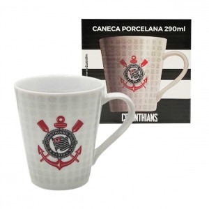 CANECA CORINTHIANS EM PORCELANA REF: 221390