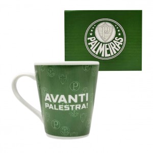 CANECA PALMEIRAS EM PORCELANA REF: 221380