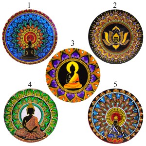 ENFEITE DE PORCELANA MODELO BUDA REF: MDECP-192