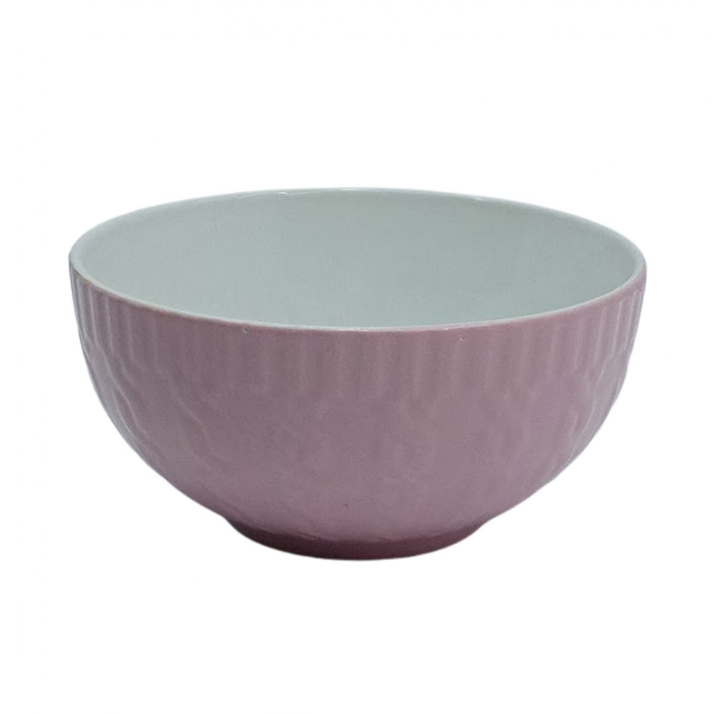 BOWL WINTER EM PORCELANA ROSA 540ML  REF: BOWL-004RS