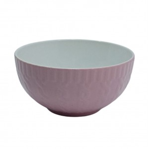BOWL WINTER EM PORCELANA ROSA 540ML  REF: BOWL-004RS BOWL WINTER EM PORCELANA ROSA 540ML  REF: BOWL-004RS