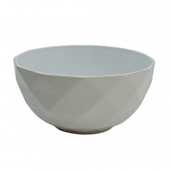 BOWL ZIMA EM PORCELANA BRANCA 540ML  REF: BOWL-005BR