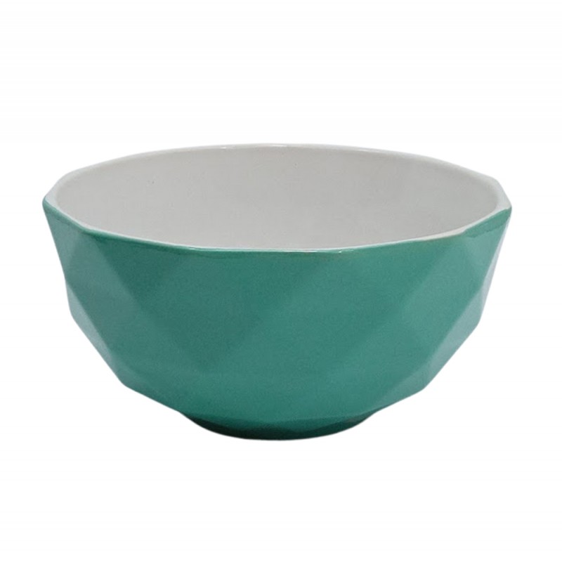 BOWL ZIMA EM PORCELANA VERDE 540ML  REF: BOWL-005VD