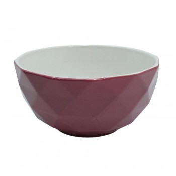 BOWL ZIMA EM PORCELANA VINHO 540ML  REF: BOWL-005VN