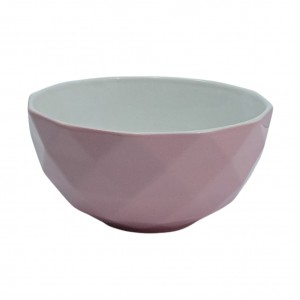BOWL ZIMA EM PORCELANA ROSA 540ML  REF: BOWL-005RS BOWL ZIMA EM PORCELANA ROSA 540ML  REF: BOWL-005RS