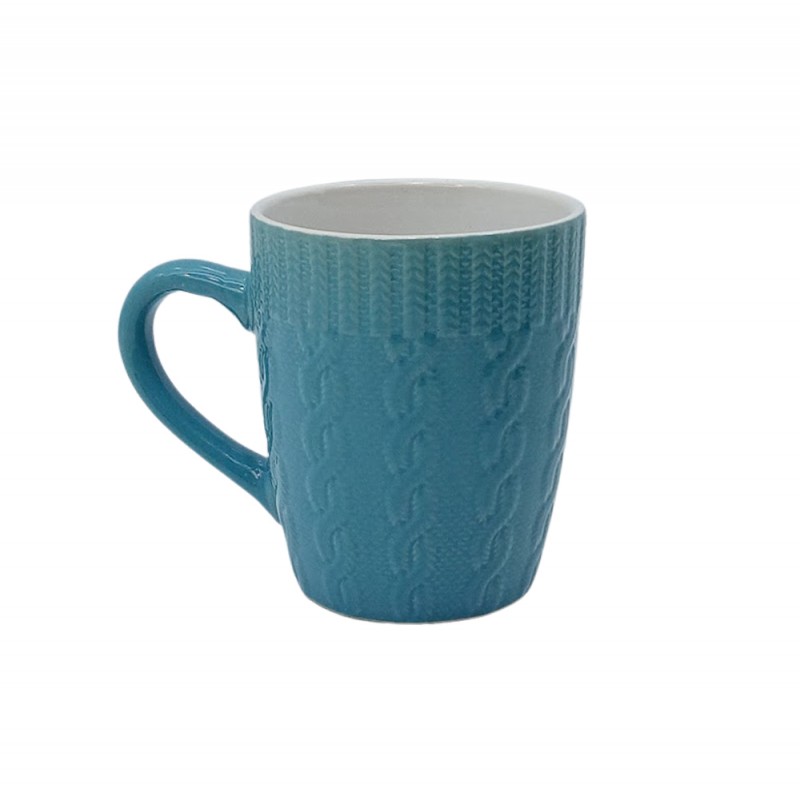 CANECA WINTER EM PORCELANA AZUL TURQUESA 360ML REF: CANC-037AZ CANECA WINTER EM PORCELANA AZUL TURQUESA 360ML REF: CANC-037AZ