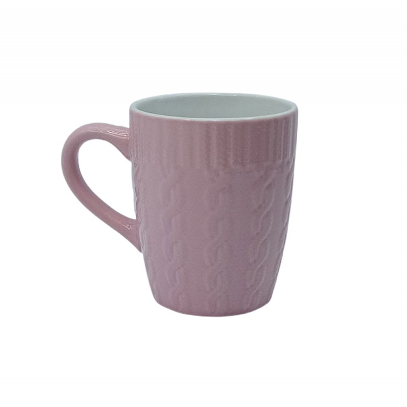 CANECA WINTER EM PORCELANA ROSA 360ML REF: CANC-037RS CANECA WINTER EM PORCELANA ROSA 360ML REF: CANC-037RS