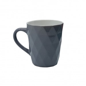 CANECA ZIMA EM PORCELANA CINZA 360ML  REF: CANC-038CZ CANECA ZIMA EM PORCELANA CINZA 360ML  REF: CANC-038CZ