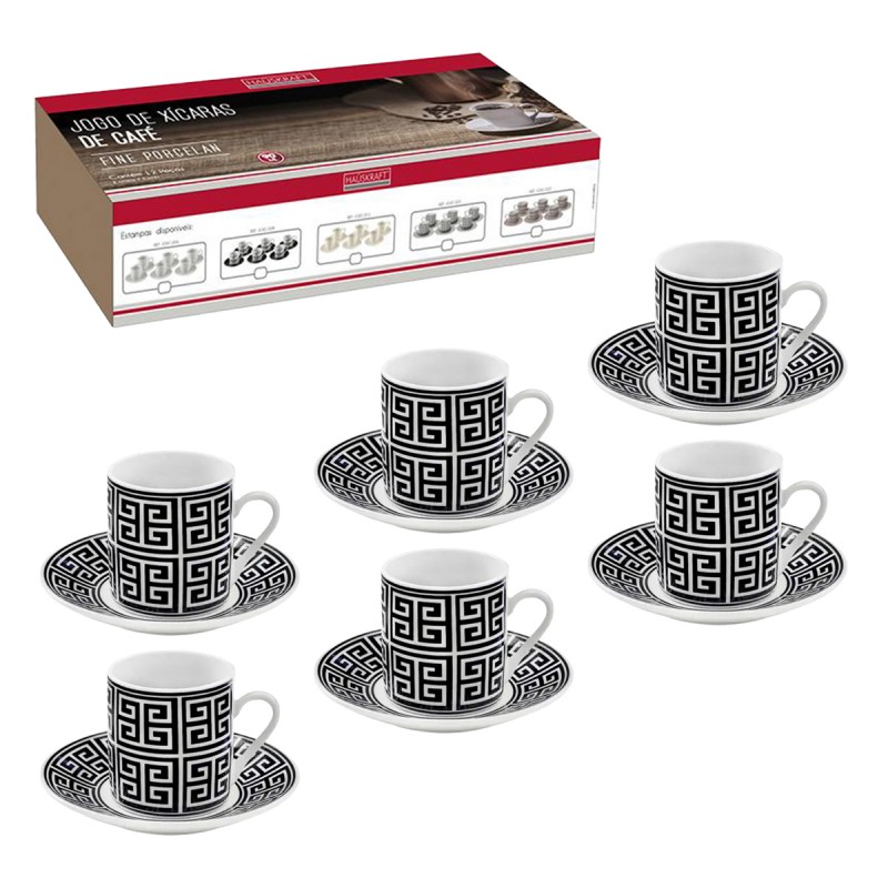 JOGO XICARA CAFE 12PCS JOGO XICARA CAFE 12PCS