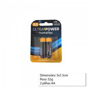 KIT 2 PILHAS ALCALINAS AA REF: FXH-560 KIT 2 PILHAS ALCALINAS AA REF: FXH-560