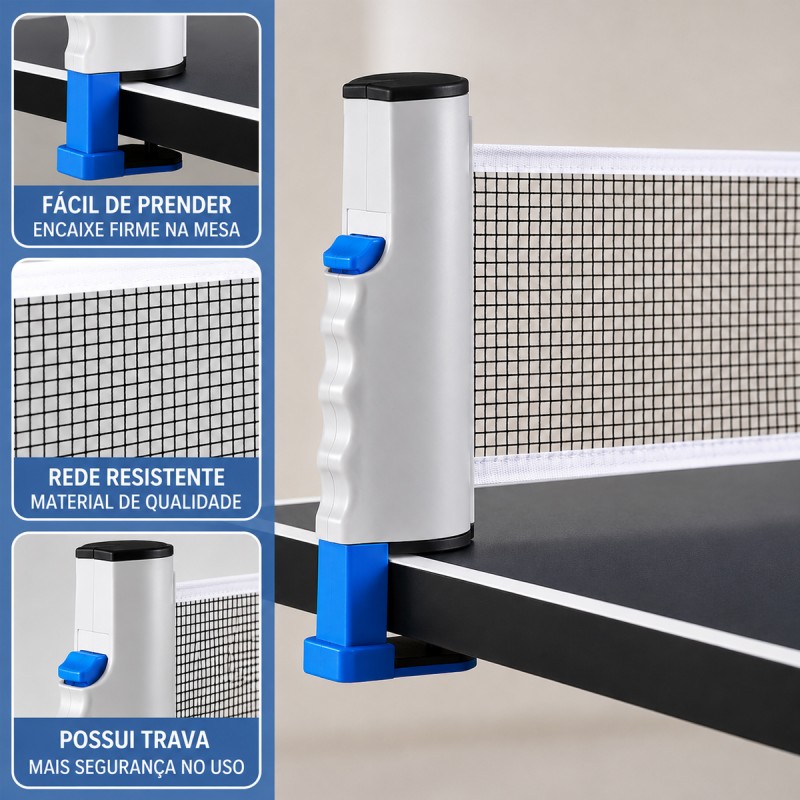 REDE RETRÁTIL PARA MESA DE PING PONG REF: RPP-2035 REDE RETRÁTIL PARA MESA DE PING PONG REF: RPP-2035