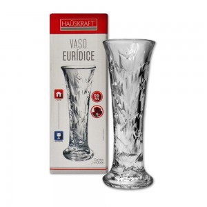VASO DECORATIVO EURIDICE TR EM VIDRO 15CM REF: VASO-051 VASO DECORATIVO EURIDICE TR EM VIDRO 15CM REF: VASO-051