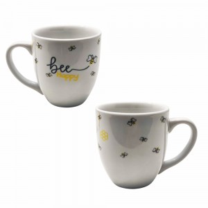 CANECA MODELO ABELHA EM PORCELANA 300ML REF: CANC118 CANECA MODELO ABELHA EM PORCELANA 300ML REF: CANC118