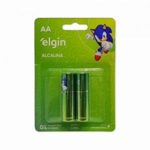 PILHA ELGIN ALCALINA 1,5V COM 2 UNIDADES AA REF: 066669 PILHA ELGIN ALCALINA 1,5V COM 2 UNIDADES AA REF: 066669