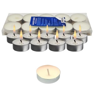 VELA RECH KIT COM 10 EM PARAFÍNA, ALUMÍNIO E ALGODÃO REF: VL-01 VELA RECH KIT COM 10 EM PARAFÍNA, ALUMÍNIO E ALGODÃO REF: VL-01