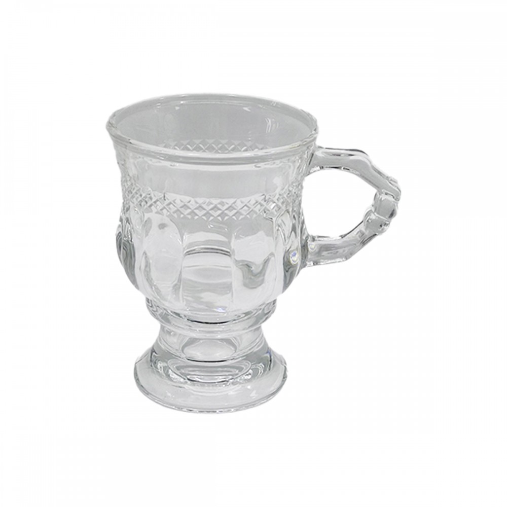 CANECA LORENA 140ML 3 PEÇAS EM VIDRO REF: CAIC004