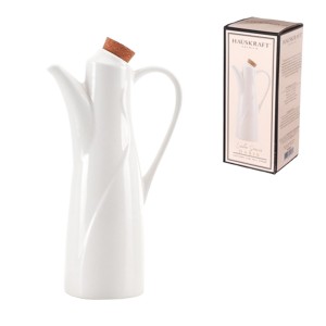 AZEITEIRO COM ALÇA OASIS DE CERÂMICA E CORTIÇA 250ML REF: PCLN244