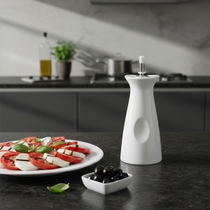 AZEITEIRO OASIS DE CERÂMICA METAL E SILICONE 250ML REF: PCLN243 AZEITEIRO OASIS DE CERÂMICA METAL E SILICONE 250ML REF: PCLN243