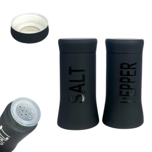 KIT SALEIRO E PIMENTEIRO EM VIDRO E METAL REF: SLRO026 KIT SALEIRO E PIMENTEIRO EM VIDRO E METAL REF: SLRO026