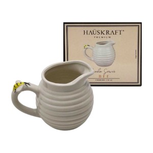 CREMEIRA MODELO ABELHA 210ML EM PORCELANA REF: PCLN267 CREMEIRA MODELO ABELHA 210ML EM PORCELANA REF: PCLN267