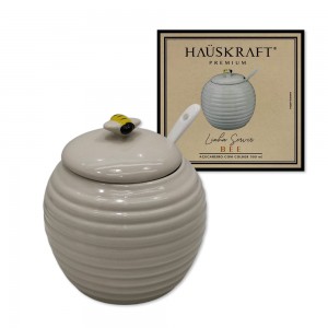 AÇUCAREIRO BEE EM PORCELANA 300ML REF: PCLN276