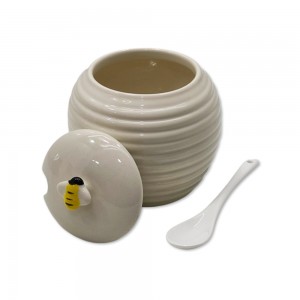 AÇUCAREIRO BEE EM PORCELANA 300ML REF: PCLN276