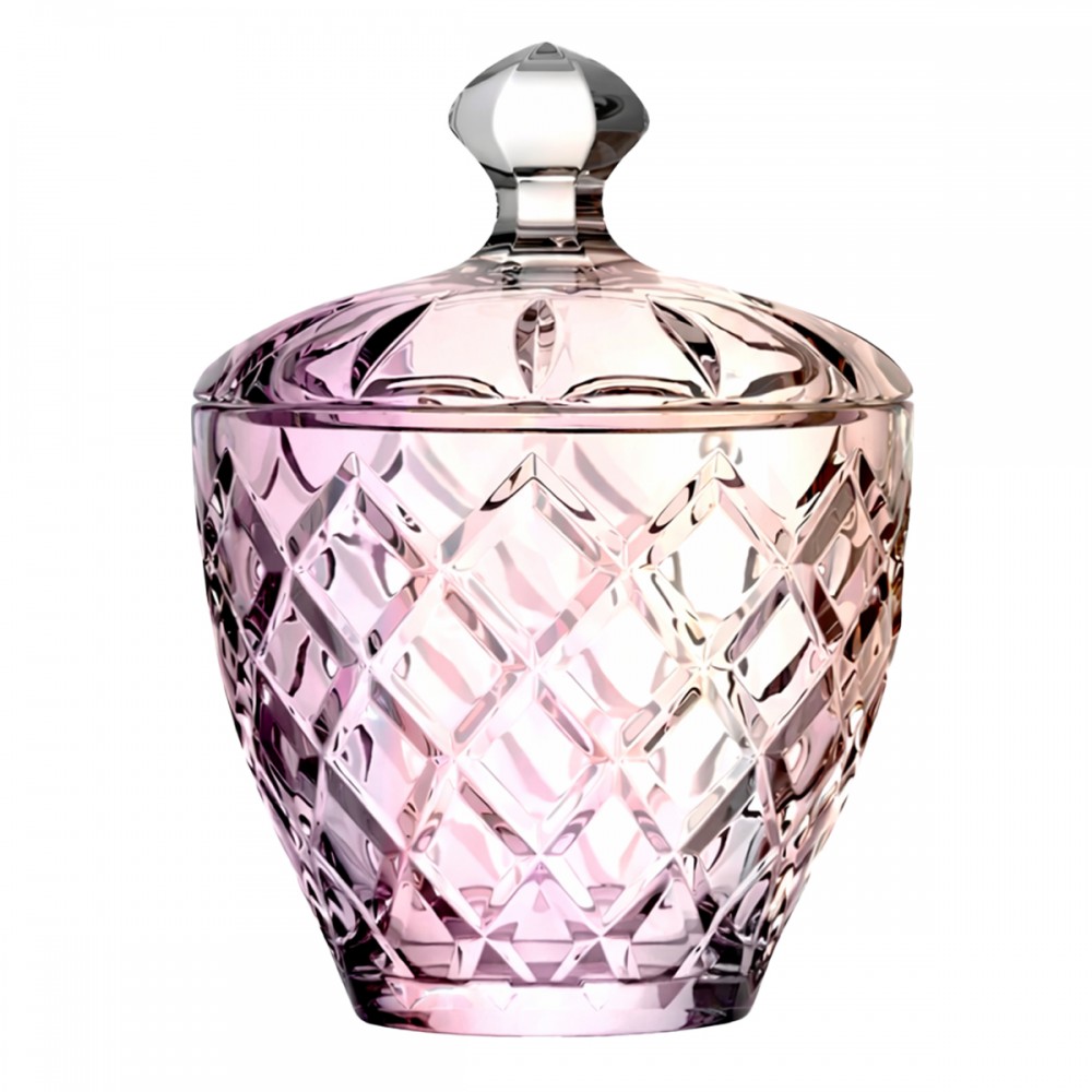 POTICHE DECORATIVO LUXE DE VIDRO REF: PTCH093/RB