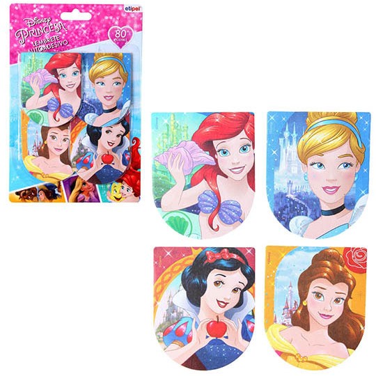BLOCO DE NOTAS PRINCESAS 4 UNI