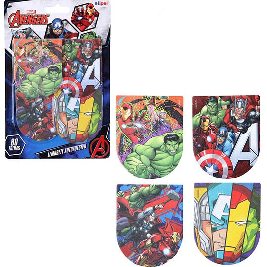 BLOCO DE NOTAS AVENGERS 4 UNI