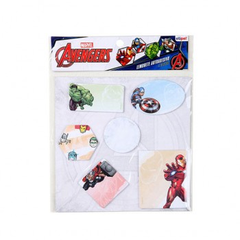 LEMBRETE AUTOADESIVO AVENGERS