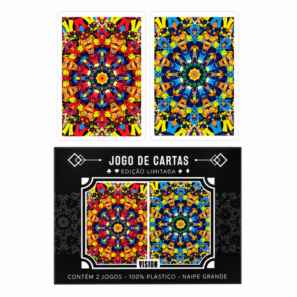 JOGO DE CARTAS EM PLÁSTICO  REF: PPC515
