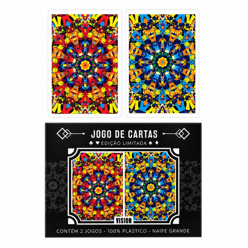 JOGO DE CARTAS EM PLÁSTICO  REF: PPC515