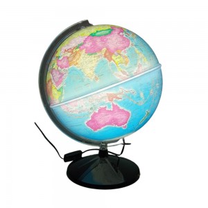 GLOBO TERRESTRE 30CM BASE COR PRETA REF: 310467 GLOBO TERRESTRE 30CM BASE COR PRETA REF: 310467