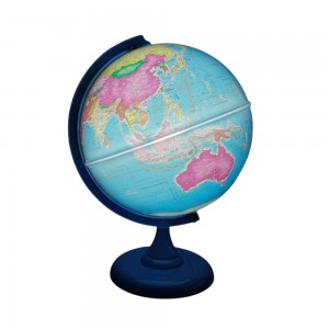 GLOBO TERRESTRE 30CM BASE COR AZUL CELESTE REF: 313482 GLOBO TERRESTRE 30CM BASE COR AZUL CELESTE REF: 313482