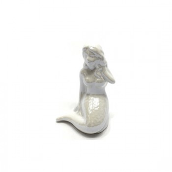 ENFEITE DECORATIVO SEREIA BRANCO ENFEITE DECORATIVO SEREIA BRANCO
