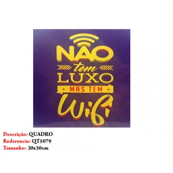 QUADRO DECORATIVO 30X30