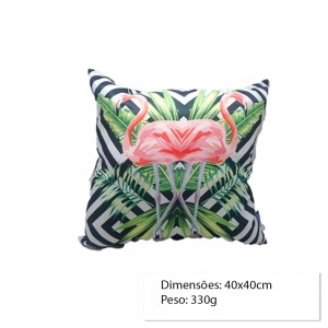 ALMOFADA FLAMINGO 40x40CM REF: AL10305 ALMOFADA FLAMINGO 40x40CM REF: AL10305