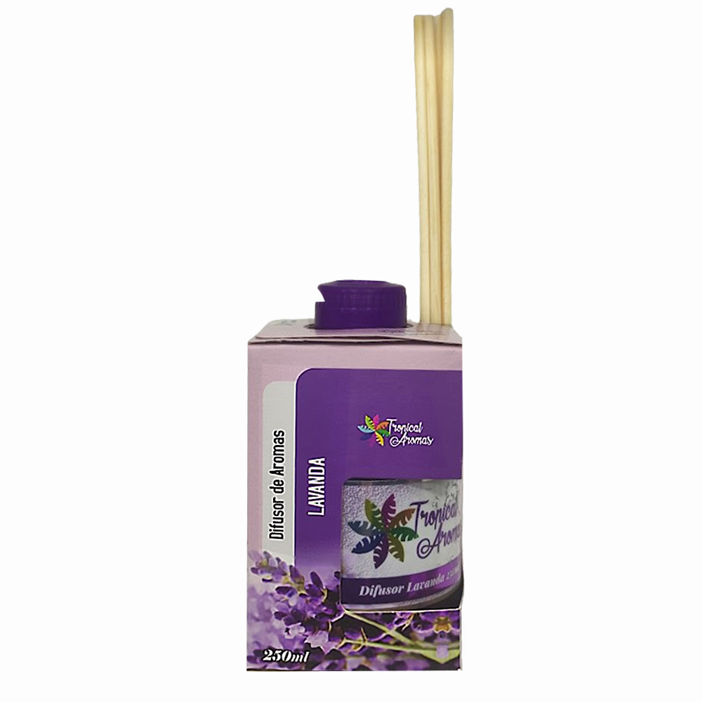 DIFUSOR DE AROMAS LAVANDA 250ML REF: 6044