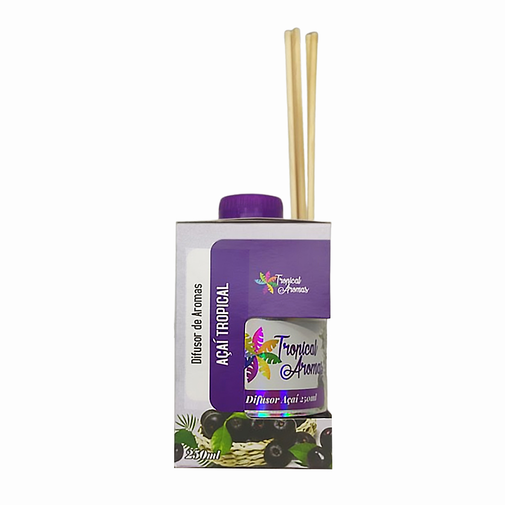 DIFUSOR DE AROMAS AÇAI TROPICAL 250ML REF: 6103