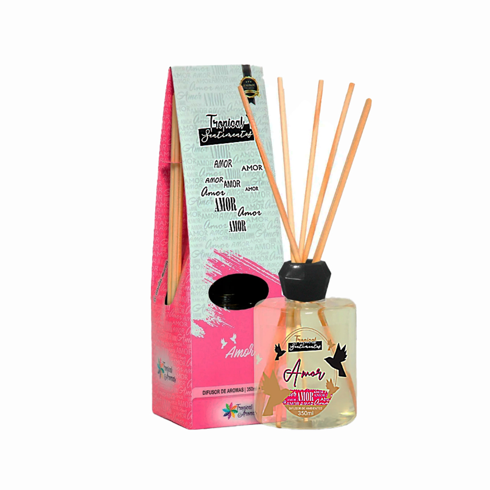 DIFUSOR DE AROMAS SENTIMENTOS AMOR 350ML REF: 71186