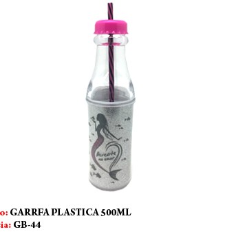 GARRAFA PLÁSTICA 500ML