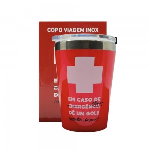 COPO TEMÁTICO PARA VIAGEM 300ML  REF: SN-129 COPO TEMÁTICO PARA VIAGEM 300ML  REF: SN-129