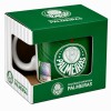 CANECA DE PORCELANA 120ML MODELO PALMEIRAS REF: TSP002BR3-3 CANECA DE PORCELANA 120ML MODELO PALMEIRAS REF: TSP002BR3-3