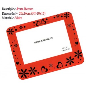 PORTA RETRATO. TAM:10X15CM PORTA RETRATO. TAM:10X15CM